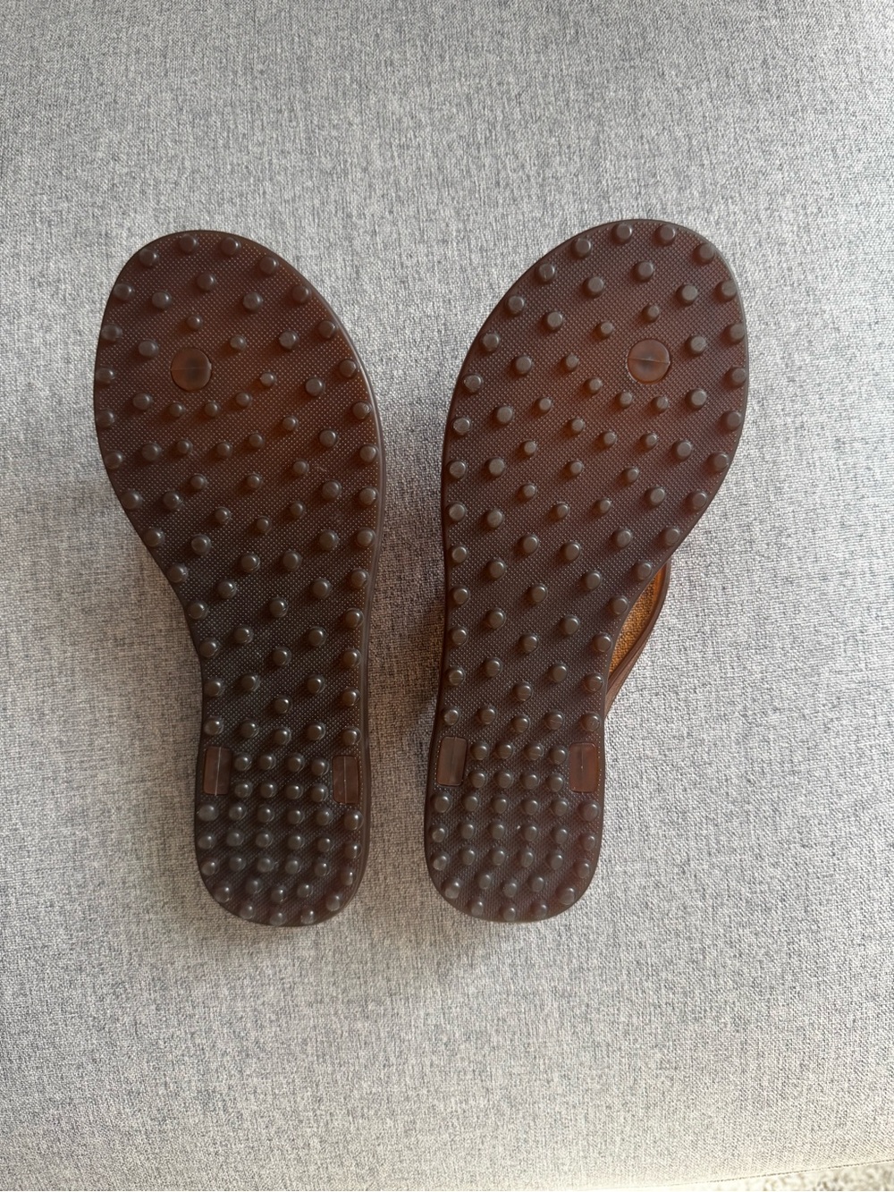 Zara Brown Translucent Strap Jelly Sandals - Picture 4 of 5